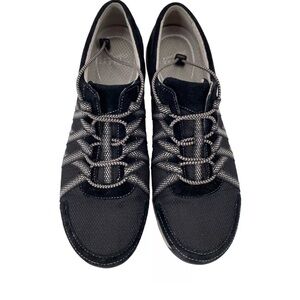 Dansko Woman’s 11US/ 42 EU Black Honor Sneakers/Shoes.Mesh,Walking Lace-Up